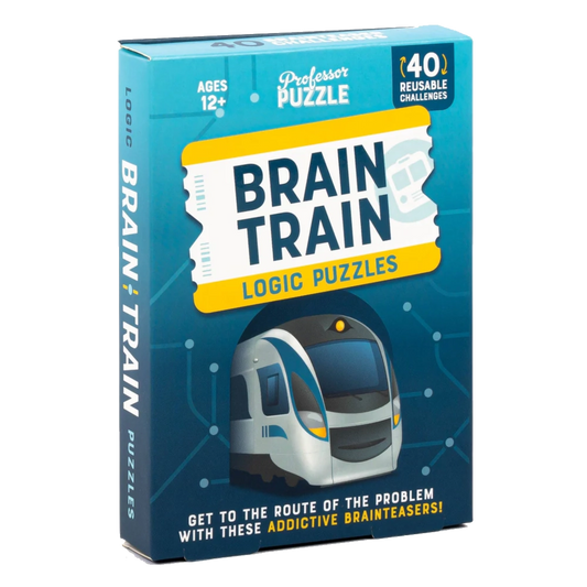 professor puzzle brain train logic puzzle reusable 