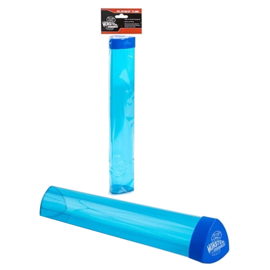 monster protector play mat playmat tube blue