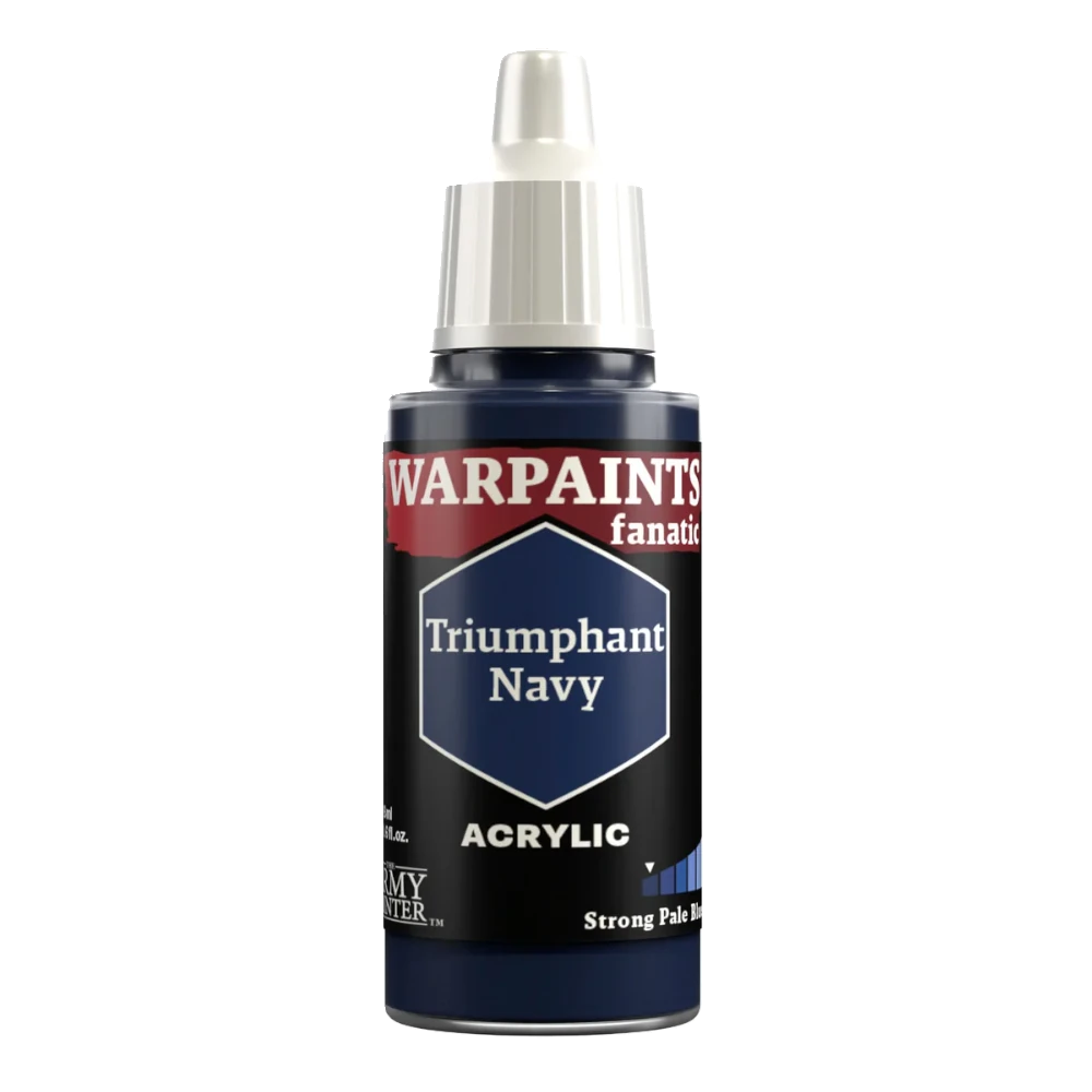 army painter warpaints fanatic paint acrylic triumphant navy