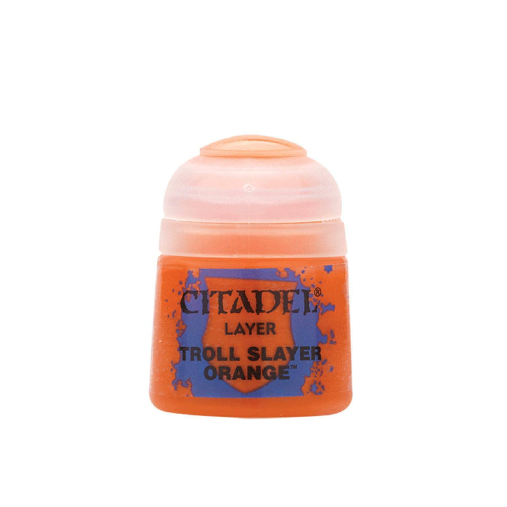 citadel layer paint trollslayer troll slayer orange colour