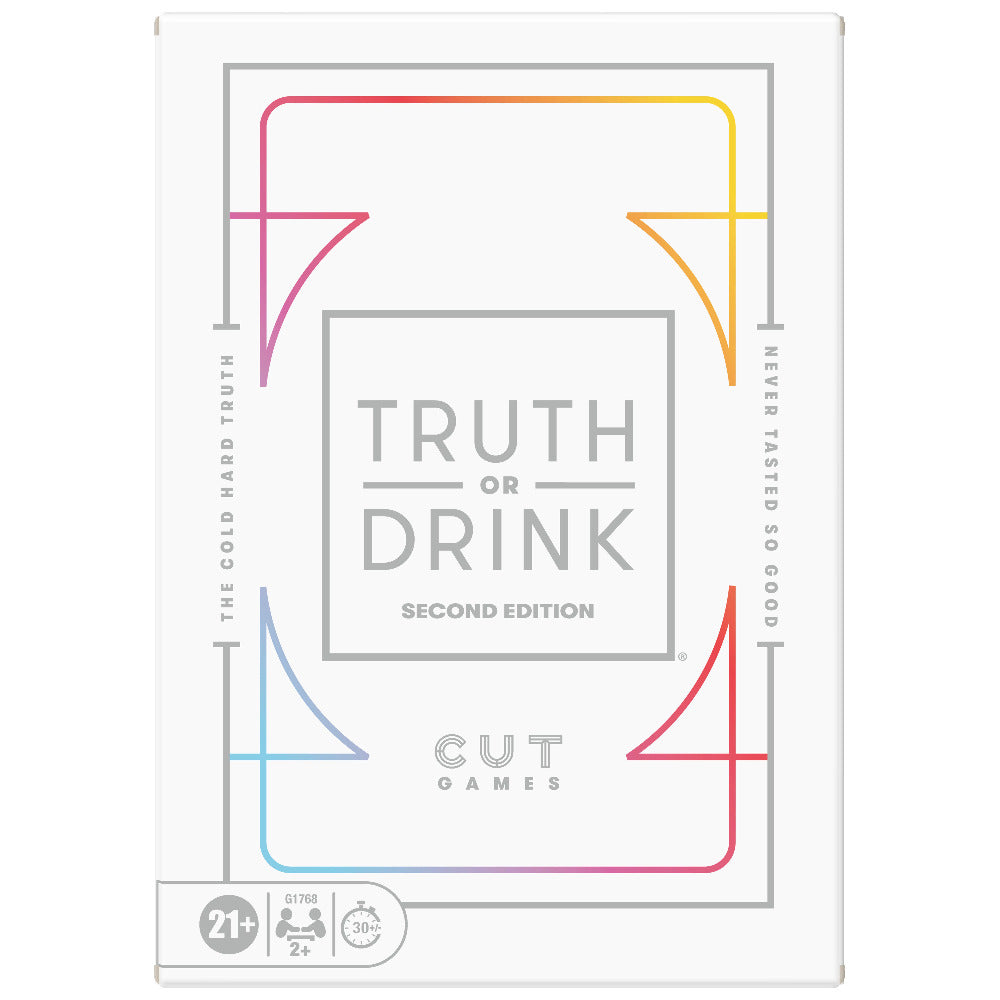 truth or drink card game second edition party fun