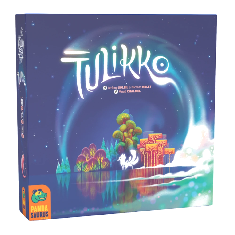 panda saurus tulikko animal spirit board game box