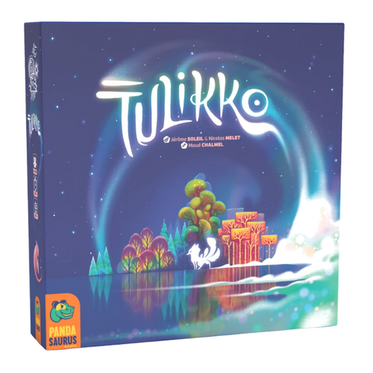 panda saurus tulikko animal spirit board game box