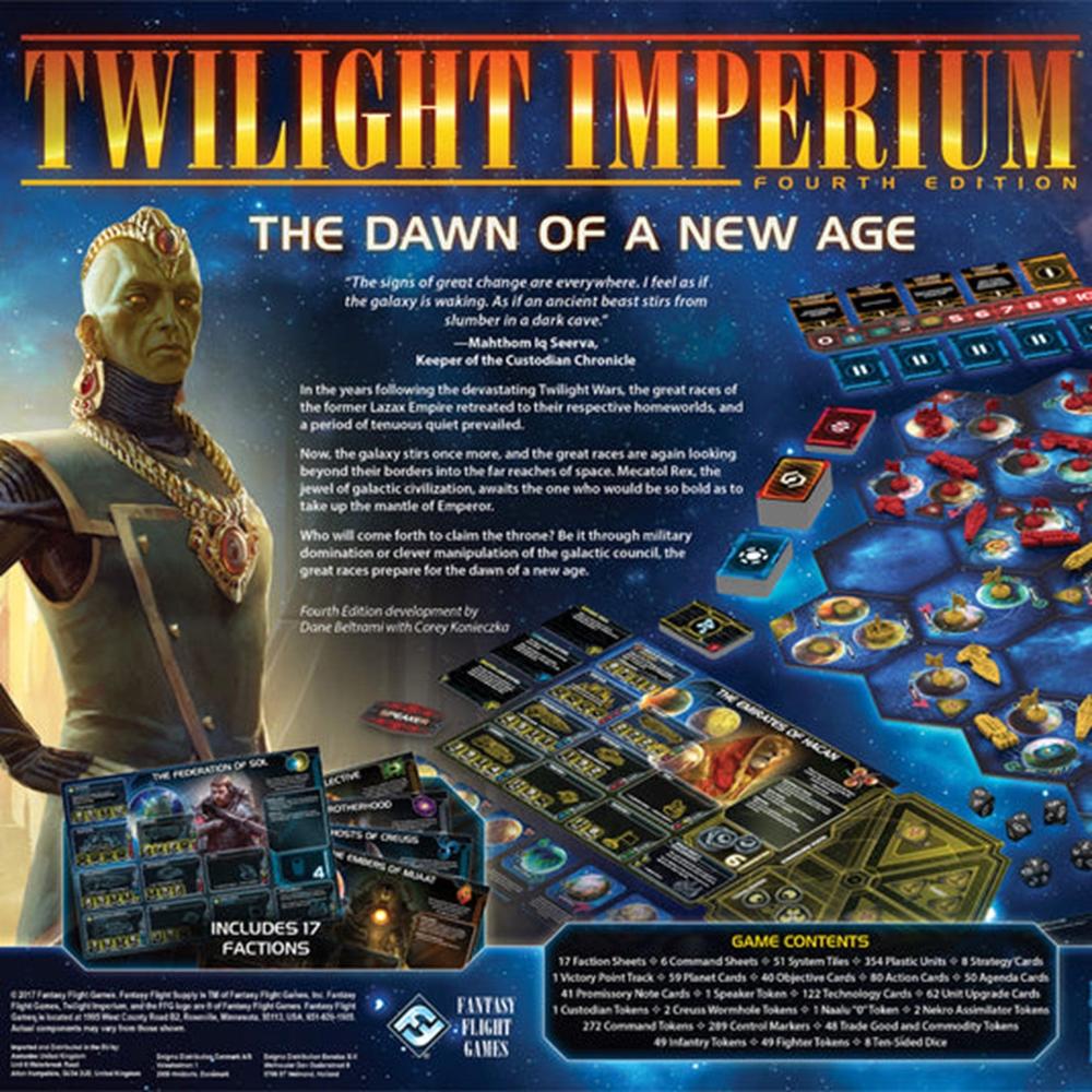 Fantasy Flight Games GAMEGEN!C retail back