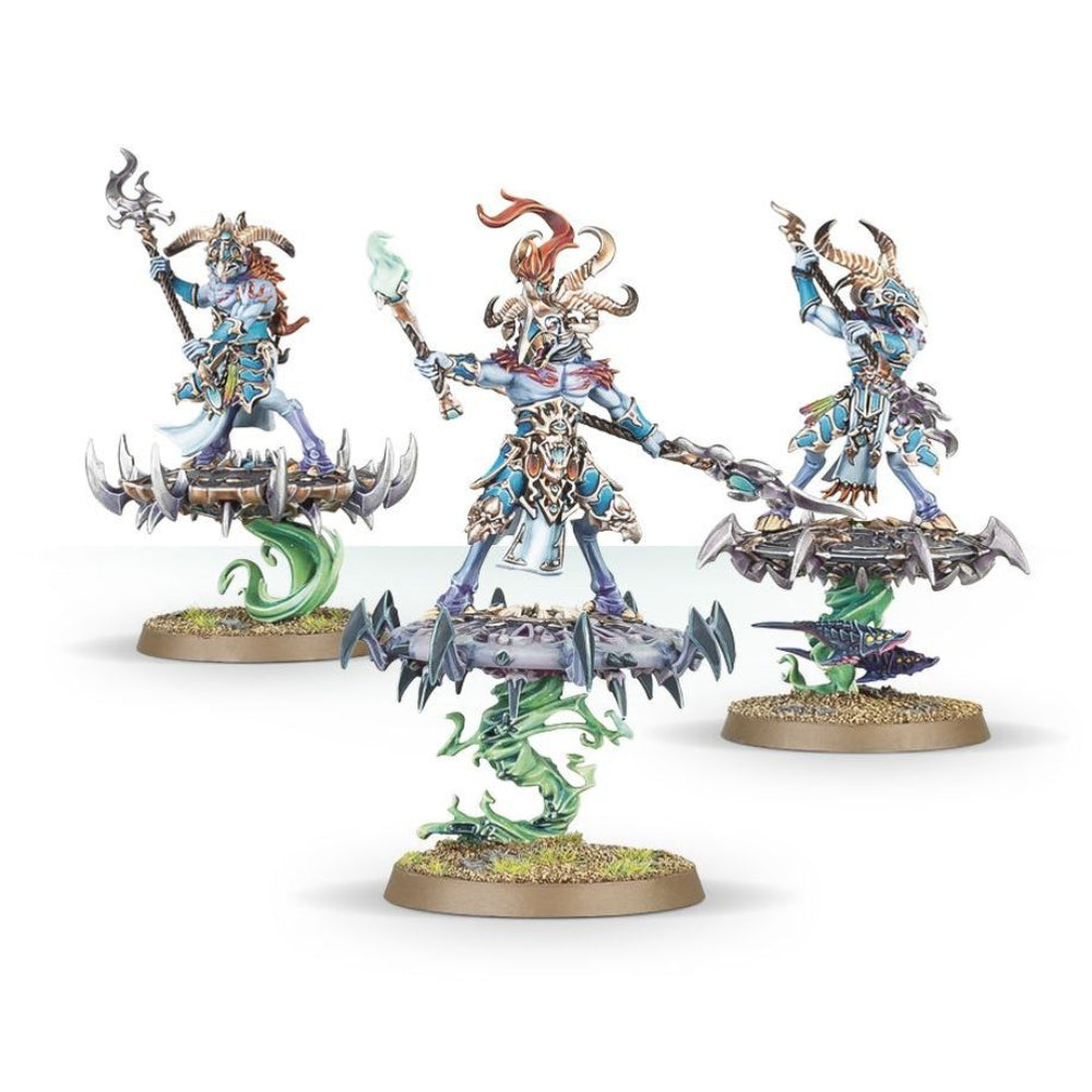 warhammer age sigmar tzaangor enlightened disc tzeentch citadel