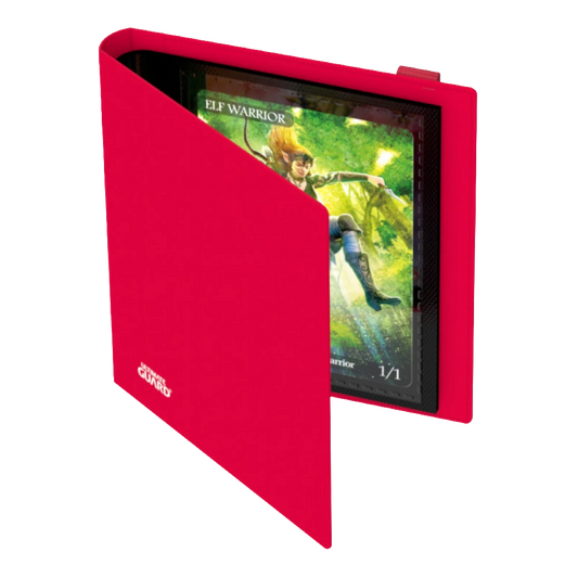 ultimate guard flexxfolio red two pocket binder