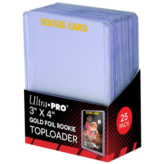 ultra pro toploarder gold foil rookie card sports