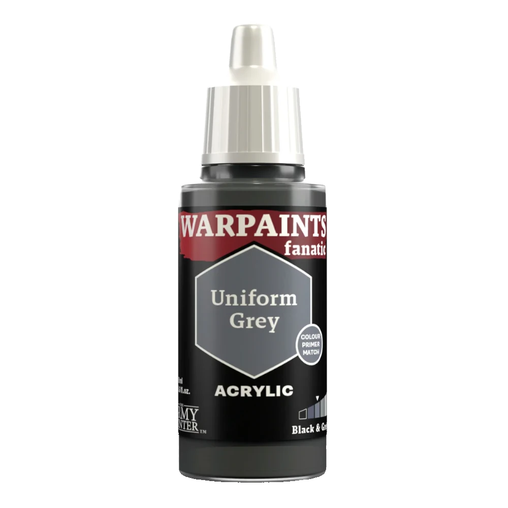 Warpaints Fanatic: Uniform Grey (18ml) Acrylic - The Game Store