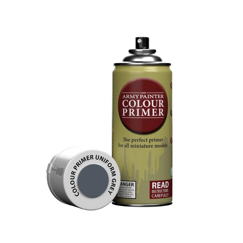 army painter uniform grey colour primer