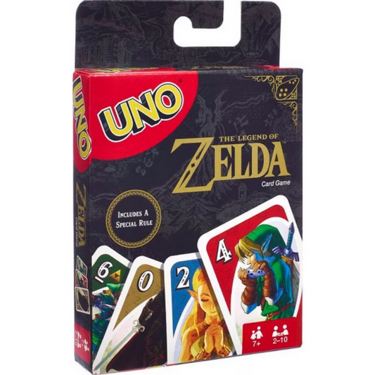 uno legend zelda link triforce card game quest