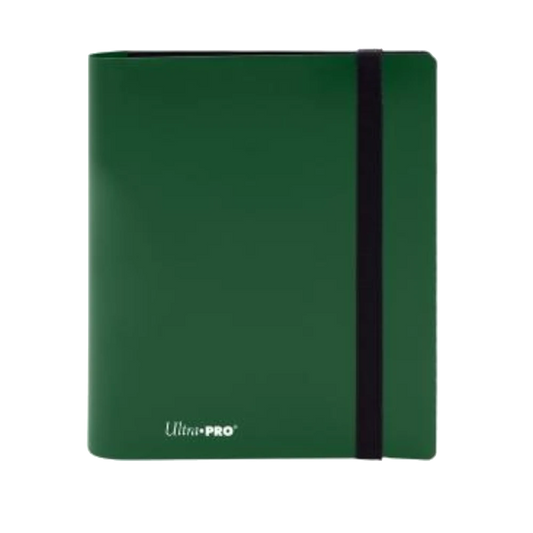 ultra pro forest green card binder 4 pocket