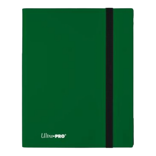 ultra pro card binder forest green 9 pocket