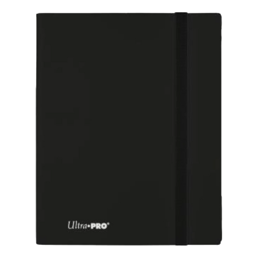 ultra pro card binder jet black 9 pocket