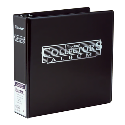 ultra pro collector album black 3 inch binder