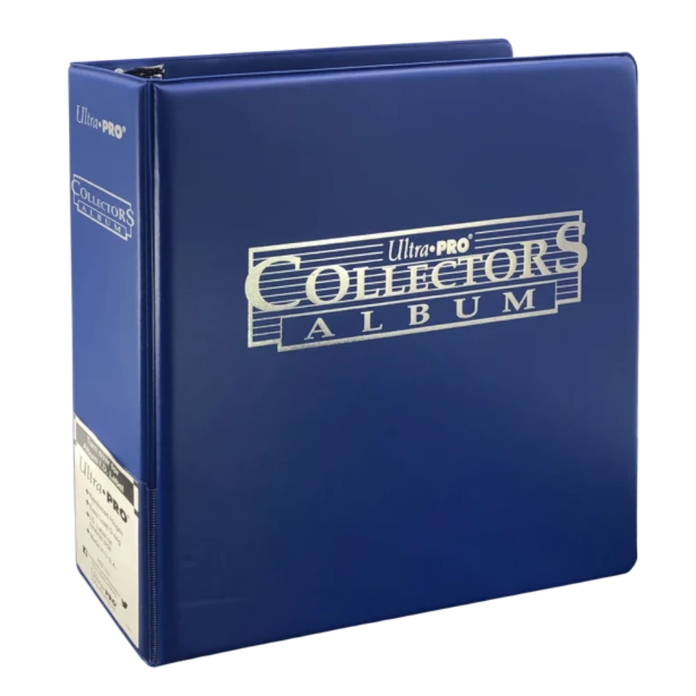 ultra pro collectors album cobalt 3 inch