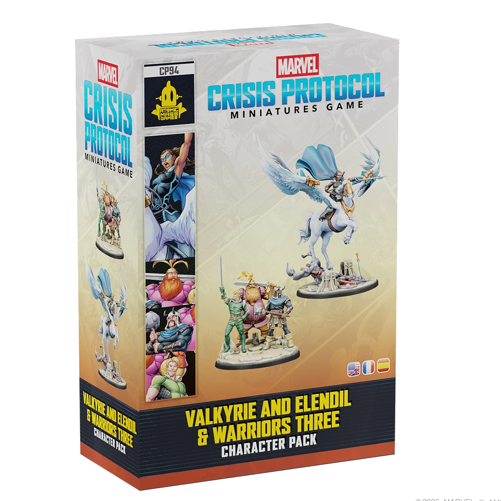marvel crisis protocol miniatures valkyrie elendil warriors three