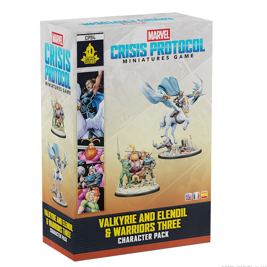 marvel crisis protocol miniatures valkyrie elendil warriors three