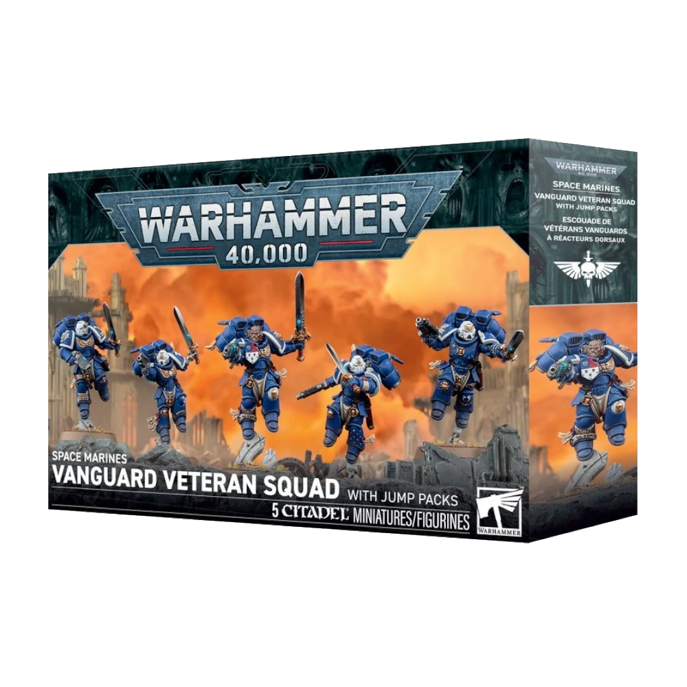 warhammer 40k space marines vanguard veteran squad