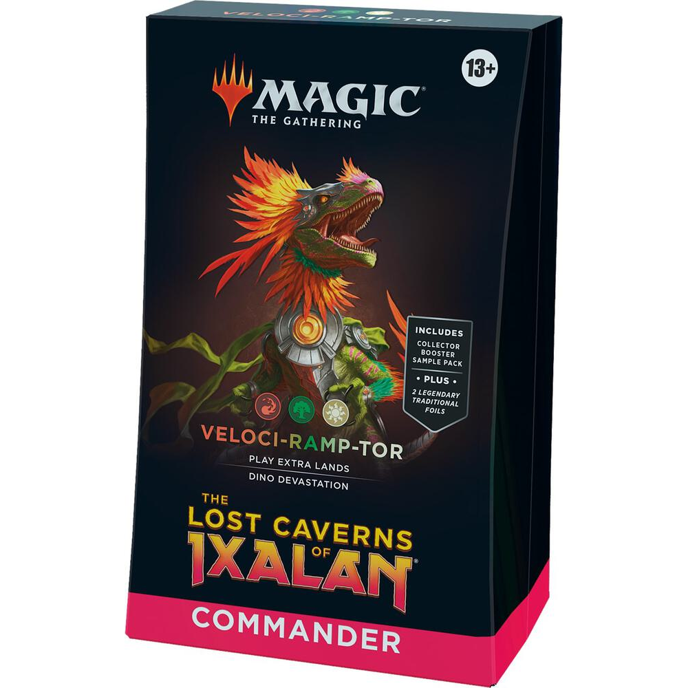 magic gathering commander deck lost caverns ixalan ahoy mateys velociramptor