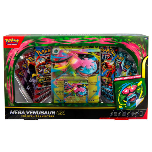 Pokémon Mega Venusaur Ex Premium Collection - The Game Store