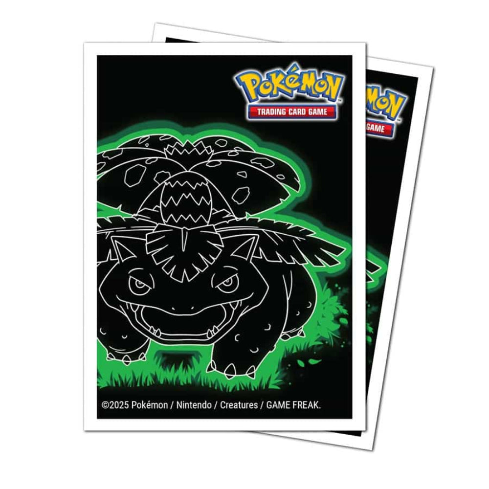 pokemon venusaur card sleeve trading game ultra pro