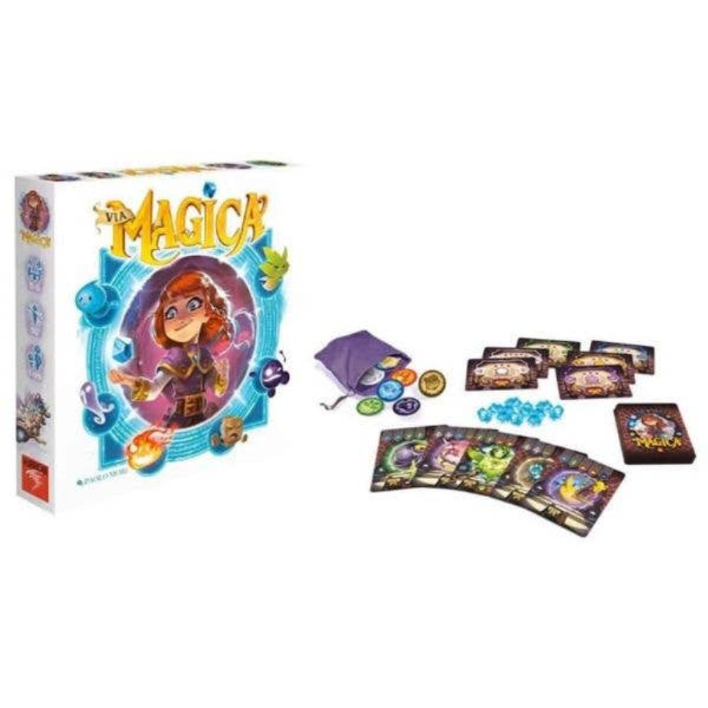 via magica card game family fun kids
