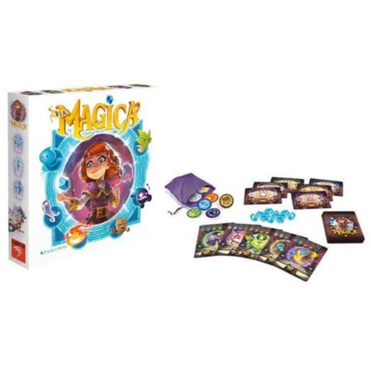 via magica card game family fun kids