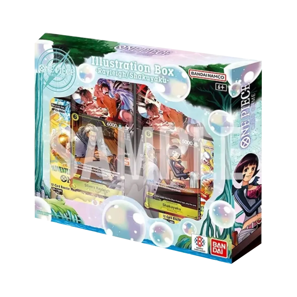 one piece illustration box card game bandai namco