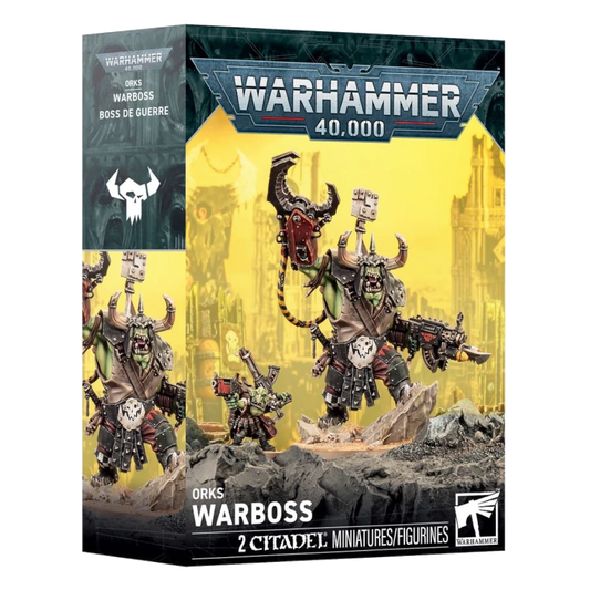 warhammer orks warboss citadel miniatures games workshop