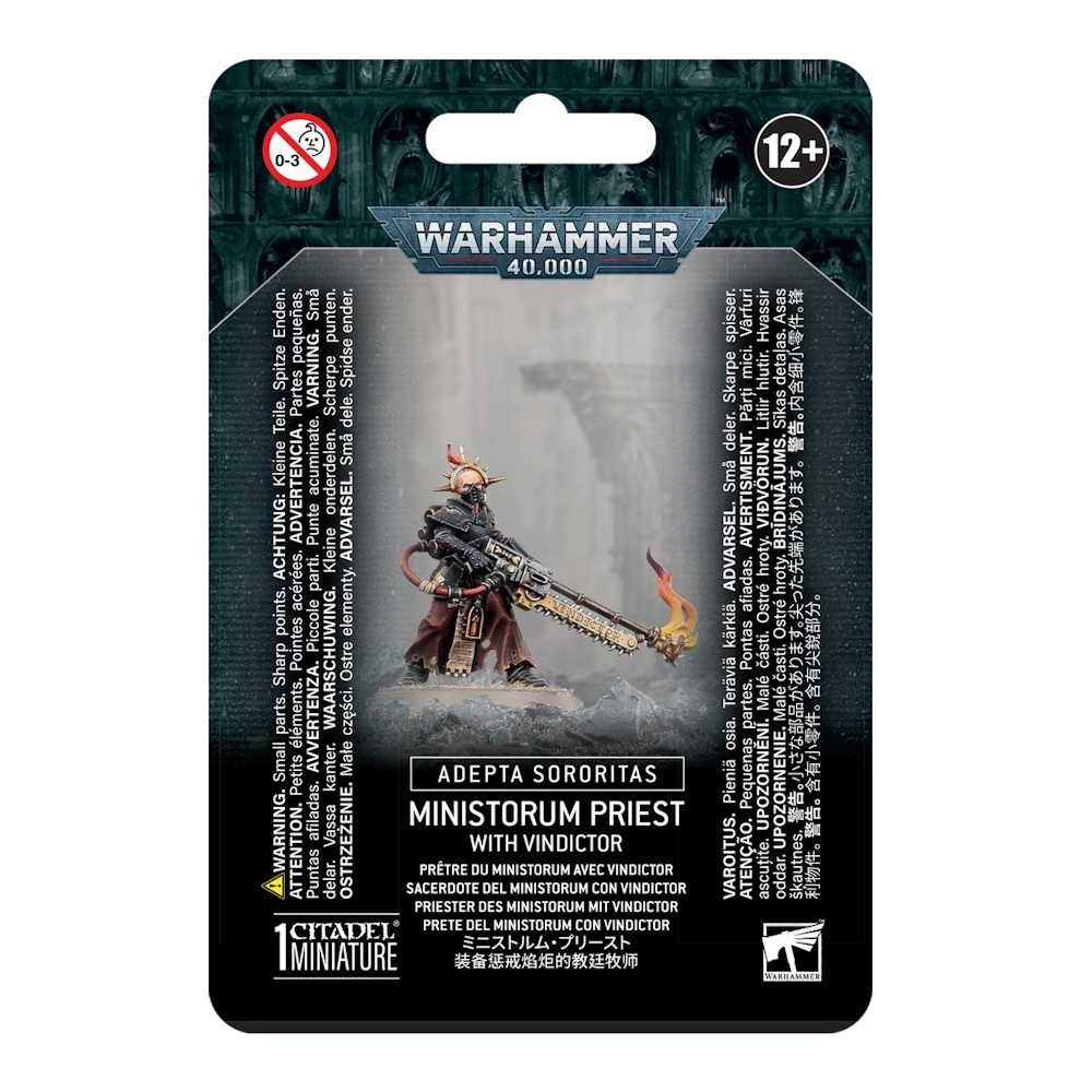 warhammer 40k adepta sororitas ministorum priest vindictor citadel
