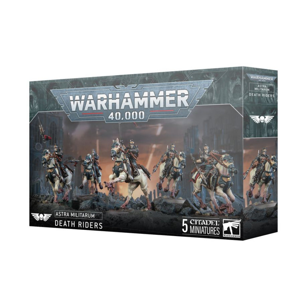 warhammer 40k astra militarum death riders games workshop