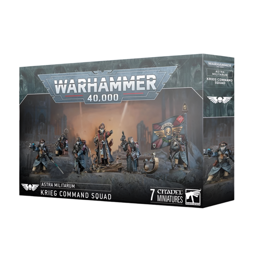 warhammer 40k astra militarum krieg command squad