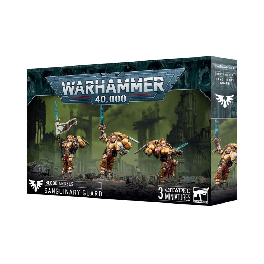Warhammer 40k Blood Angels Sanguinary Guard Citadel miniatures