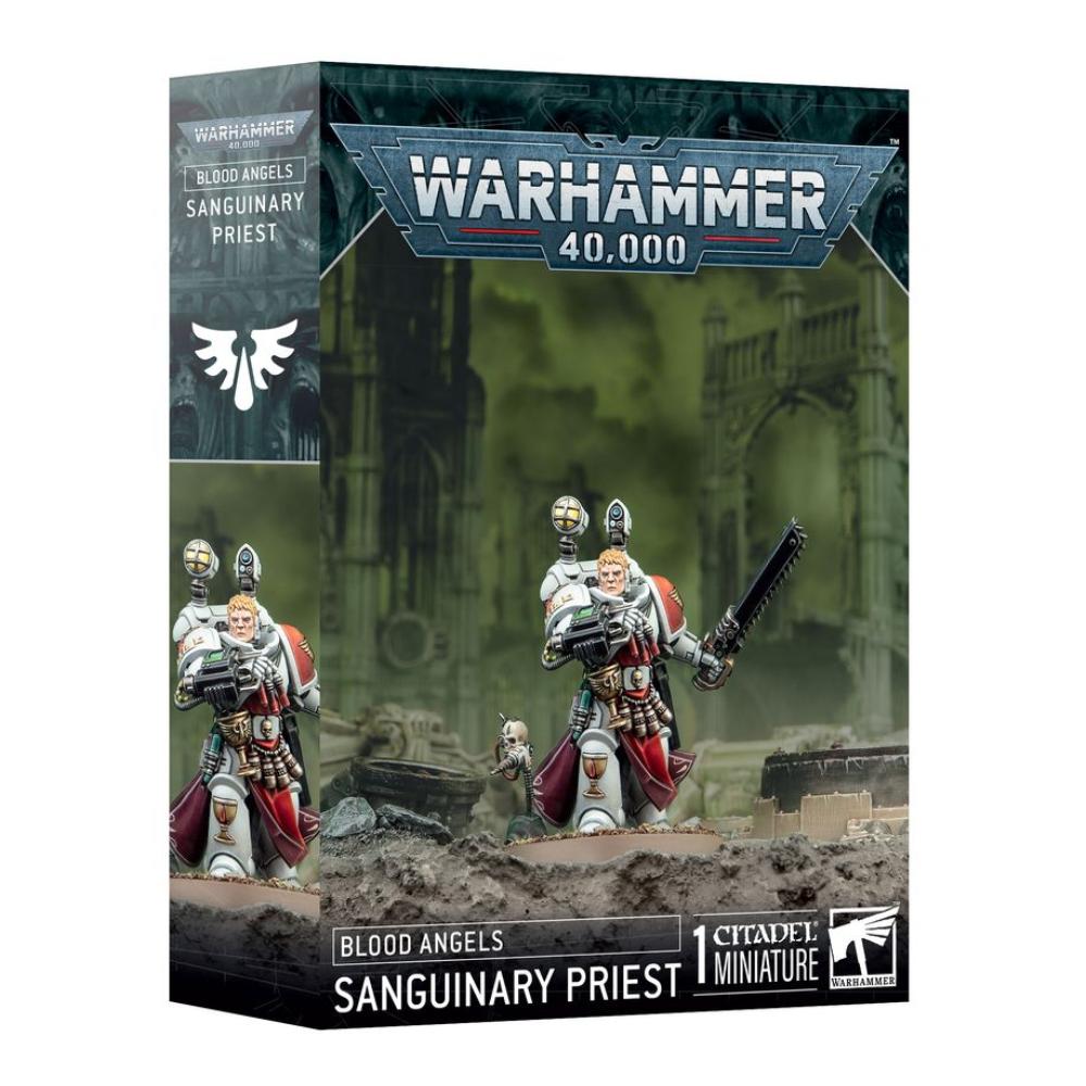 Warhammer 40k blood angels sanguinary priest citadel miniatures