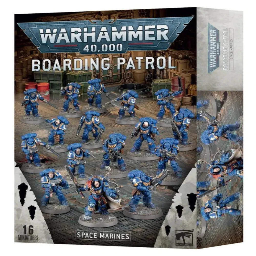 Warhammer 40,000 Boarding Patrol Space Marines box front