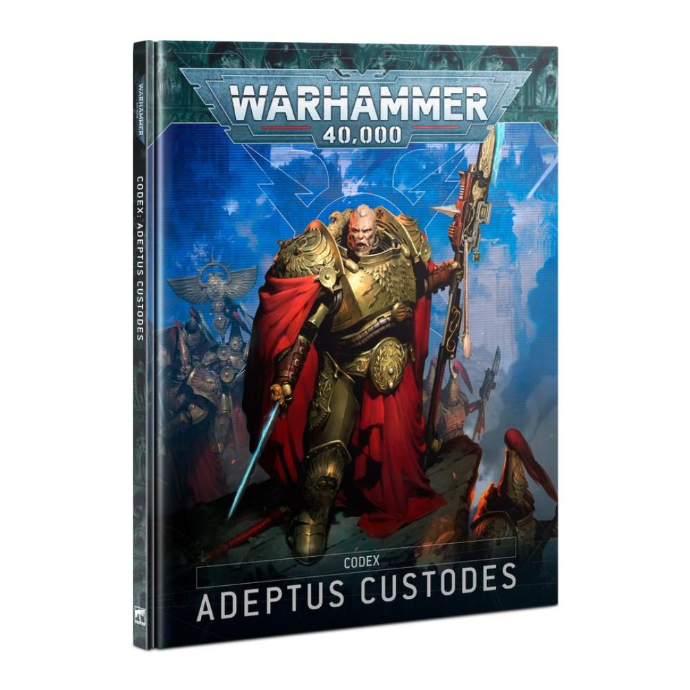 warhammer 40k codex adeptus custodes hardcover book