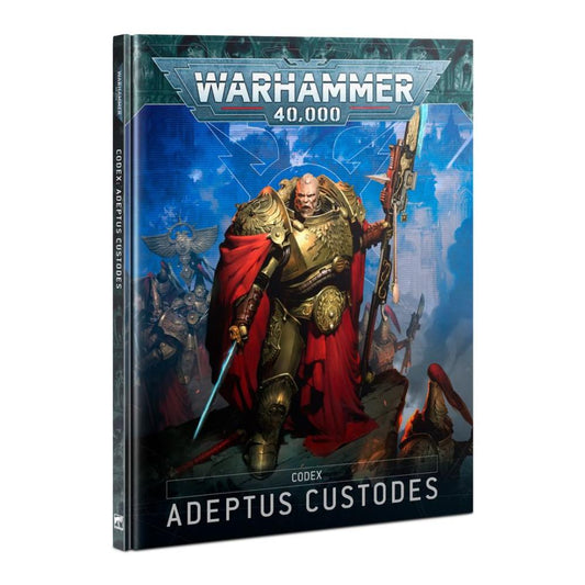 warhammer 40k codex adeptus custodes hardcover book