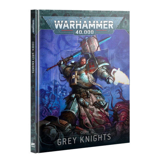 warhammer 40k grey knights codex rulebook hardcover citadel 