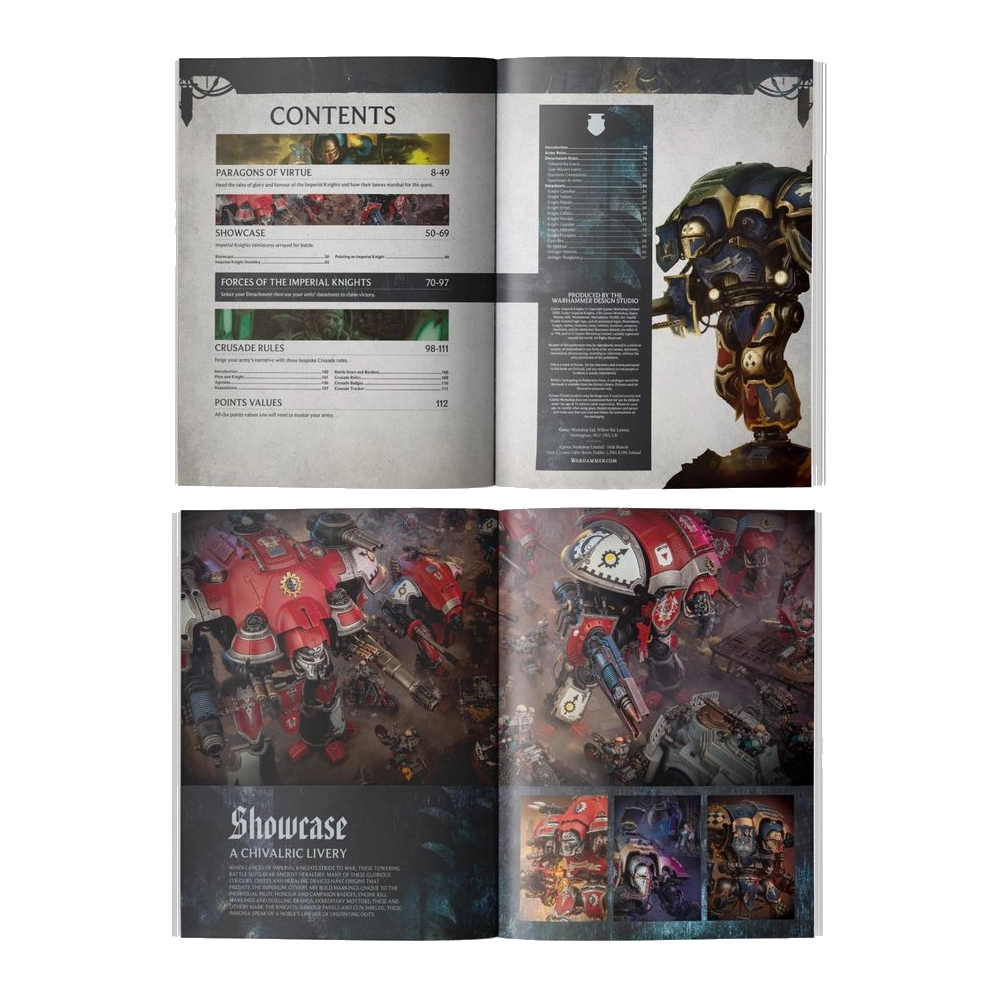 Warhammer 40,000: Codex - Imperial Knights Hardcover (Eng)