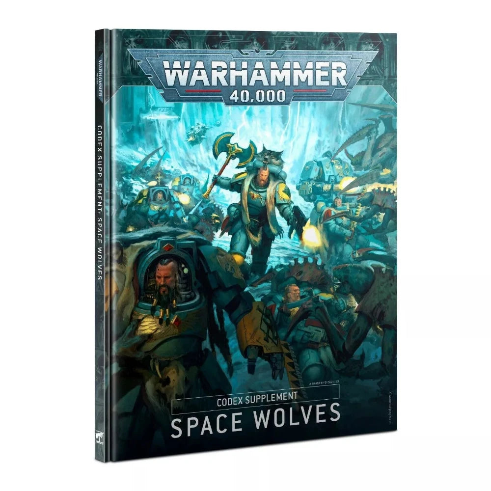 warhammer 40k codex supplement space wolves hardcover book
