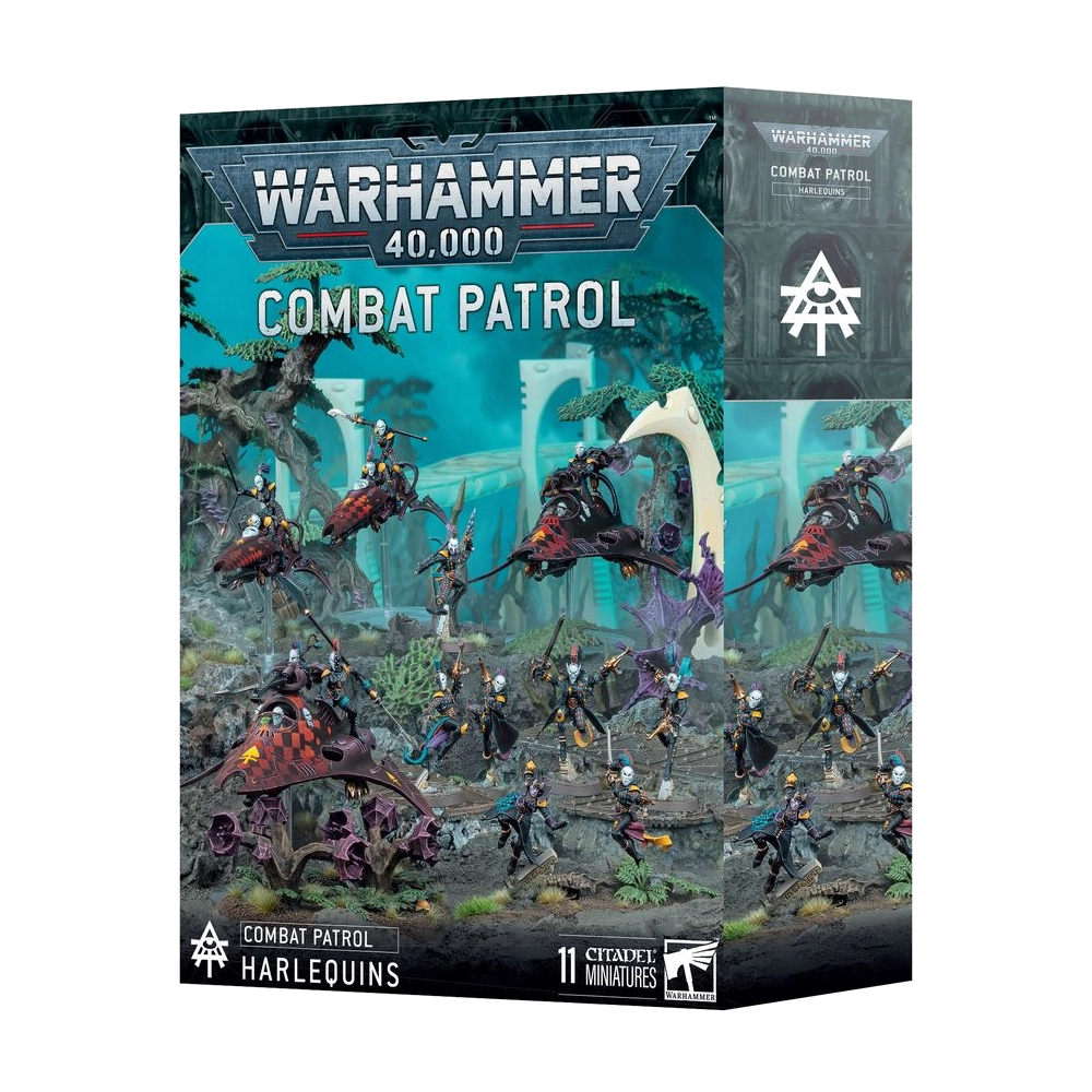 warhammer 40k combat patrol harlequins aeldari eldar citadel