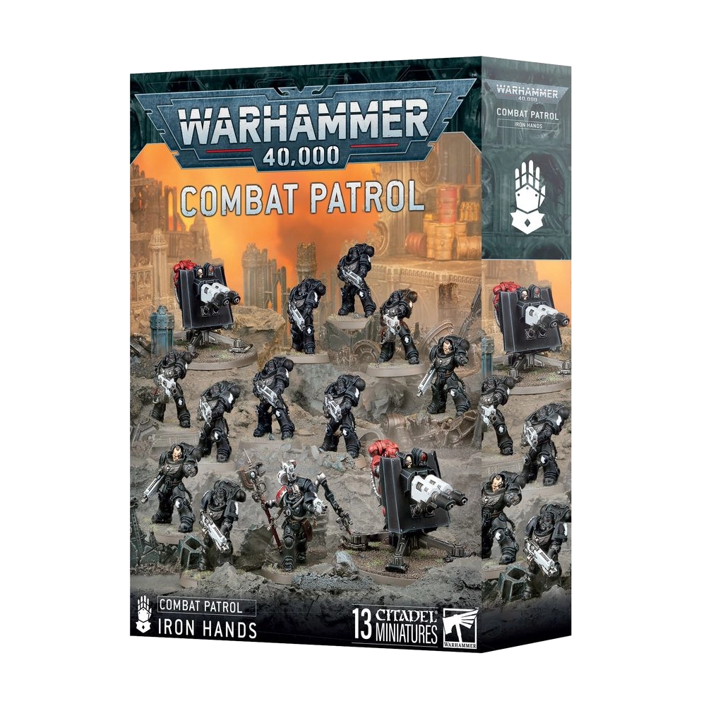 warhammer 40k combat patrol iron hands citadel miniatures