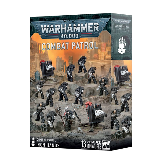 warhammer 40k combat patrol iron hands citadel miniatures