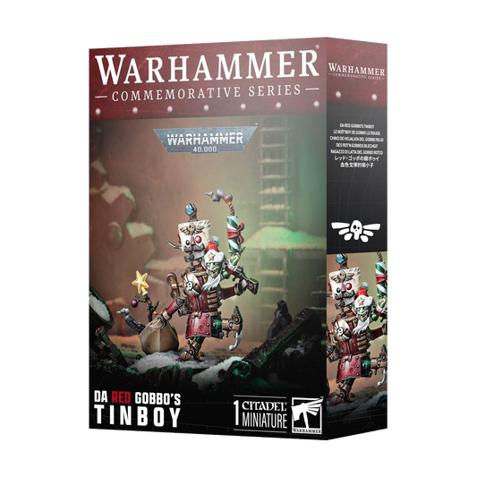 warhammer 40k commemorative series red gobbo tinboy citadel