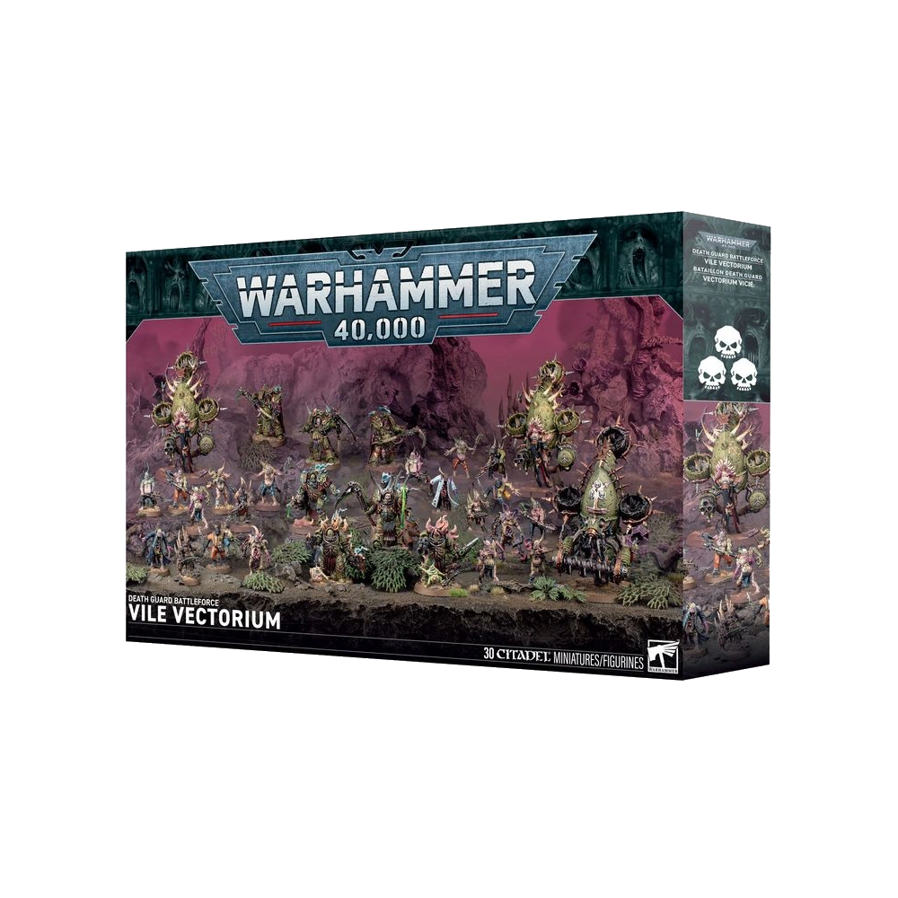 warhammer 40k death guard vile vectorium citadel miniature