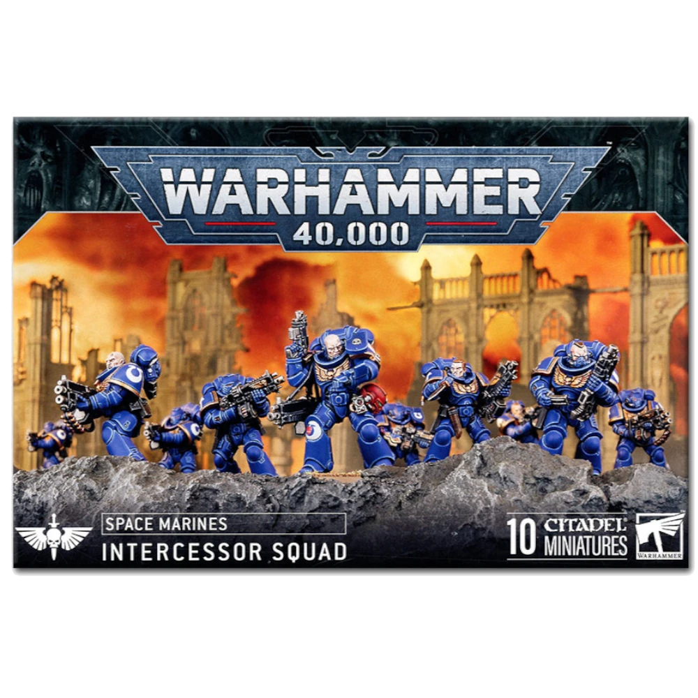 warhammer 40k space marines intercessor squad