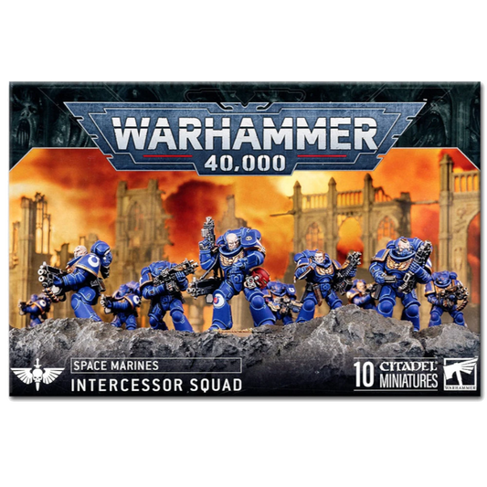 warhammer 40k space marines intercessor squad
