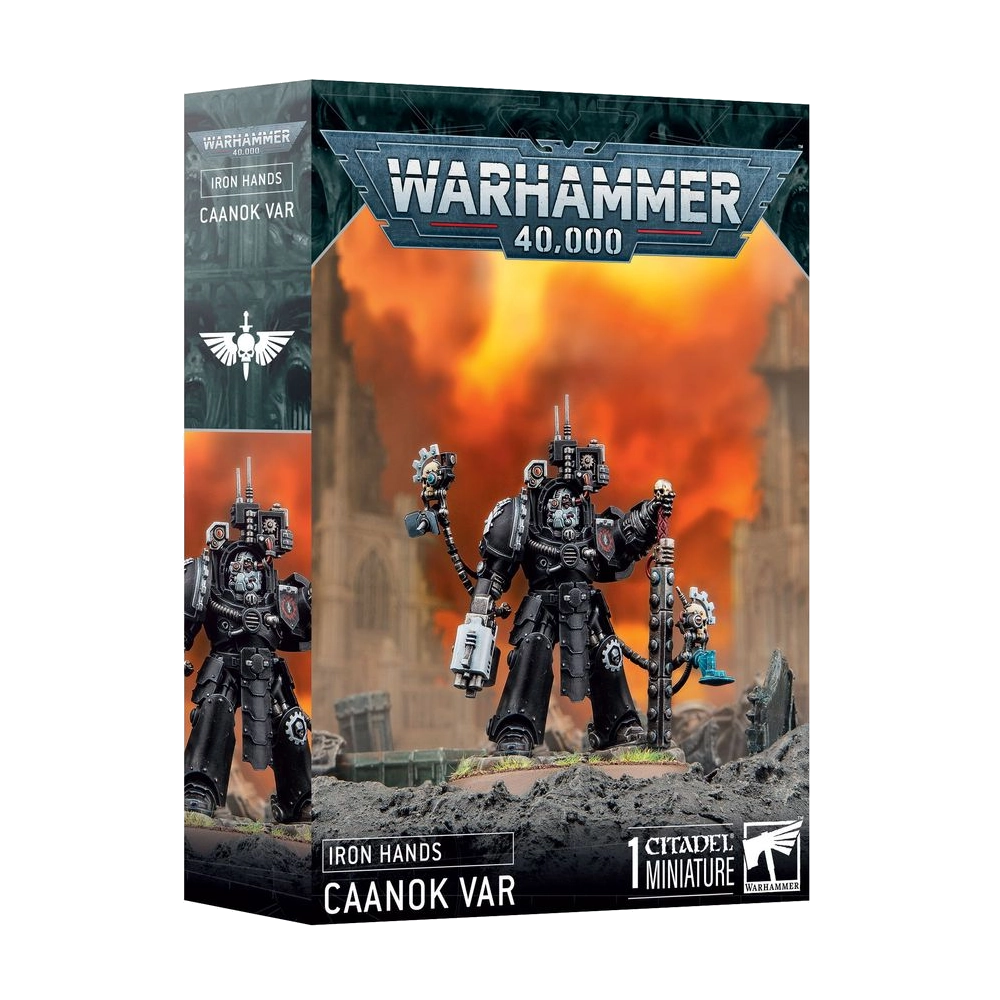 warhammer iron hands caanok var citadel 40k miniature