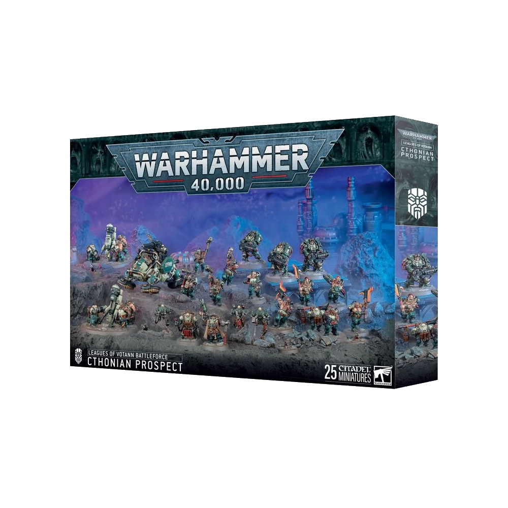warhammer 40k leagues votann battleforce cthonian prospect citadel