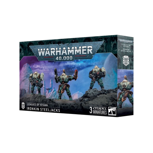 warhammer 40k leagues votann ironkin steeljacks dwarf citadel